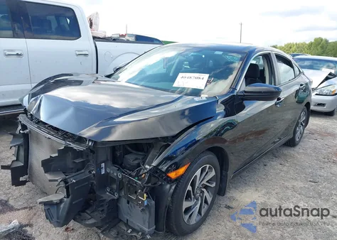 2018 Honda Civic Ex from USA, damaged, VIN 19XFC2F70JE043277